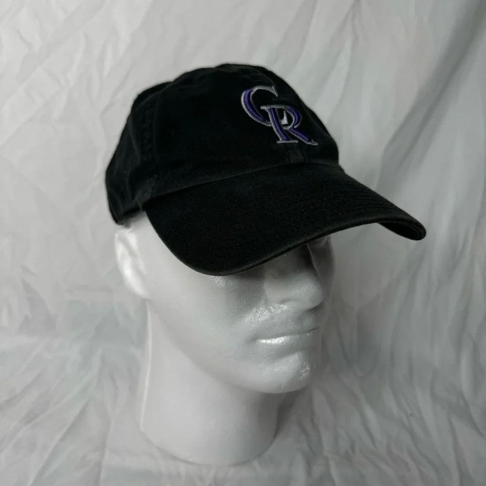 Colorado Rockies Dad Hat MLB Baseball Cap Fitted Size Medium by Twins Enterprise